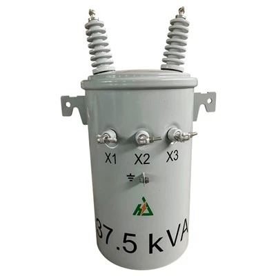 37.5 Kva sèl faz transfòmatè